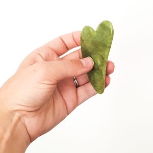 Zero Waste Skin Care, Real Jade Gua Sha, Natural